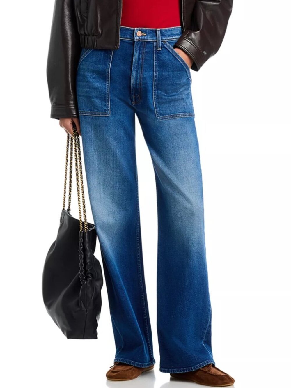 Mother Patch Pocket Jean